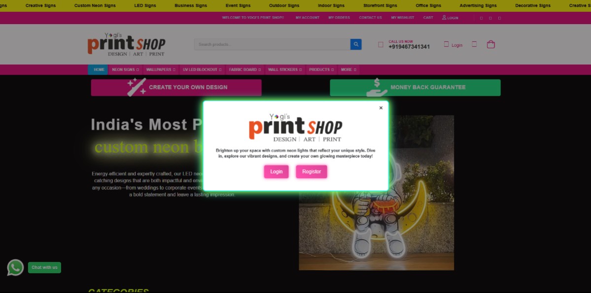 Yogi’s Print Shop – Online Custom Printing & Print Services Store